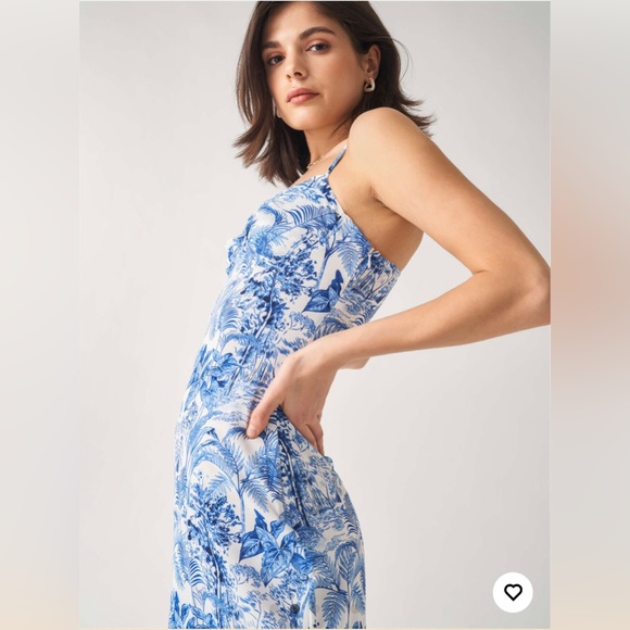 Cider Dresses Cider Landscape Painting Slit Cami Dress Poshmark